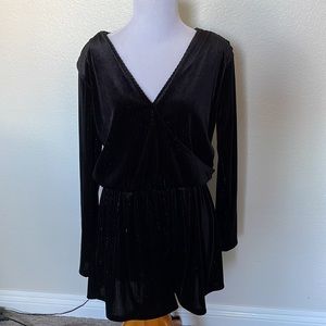 Black Wild Fable romper